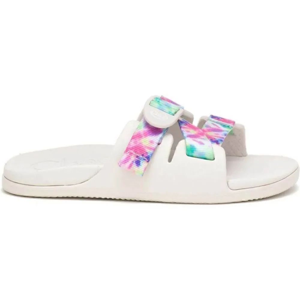 NIB Chaco Women's Chillo Light Tie Dye Beige Slides Sandals Size 7.(new in box)